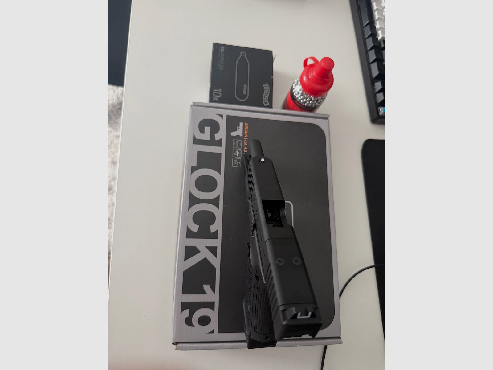 Glock 19 gen5 co2 4,5mm blowback luchtpistool