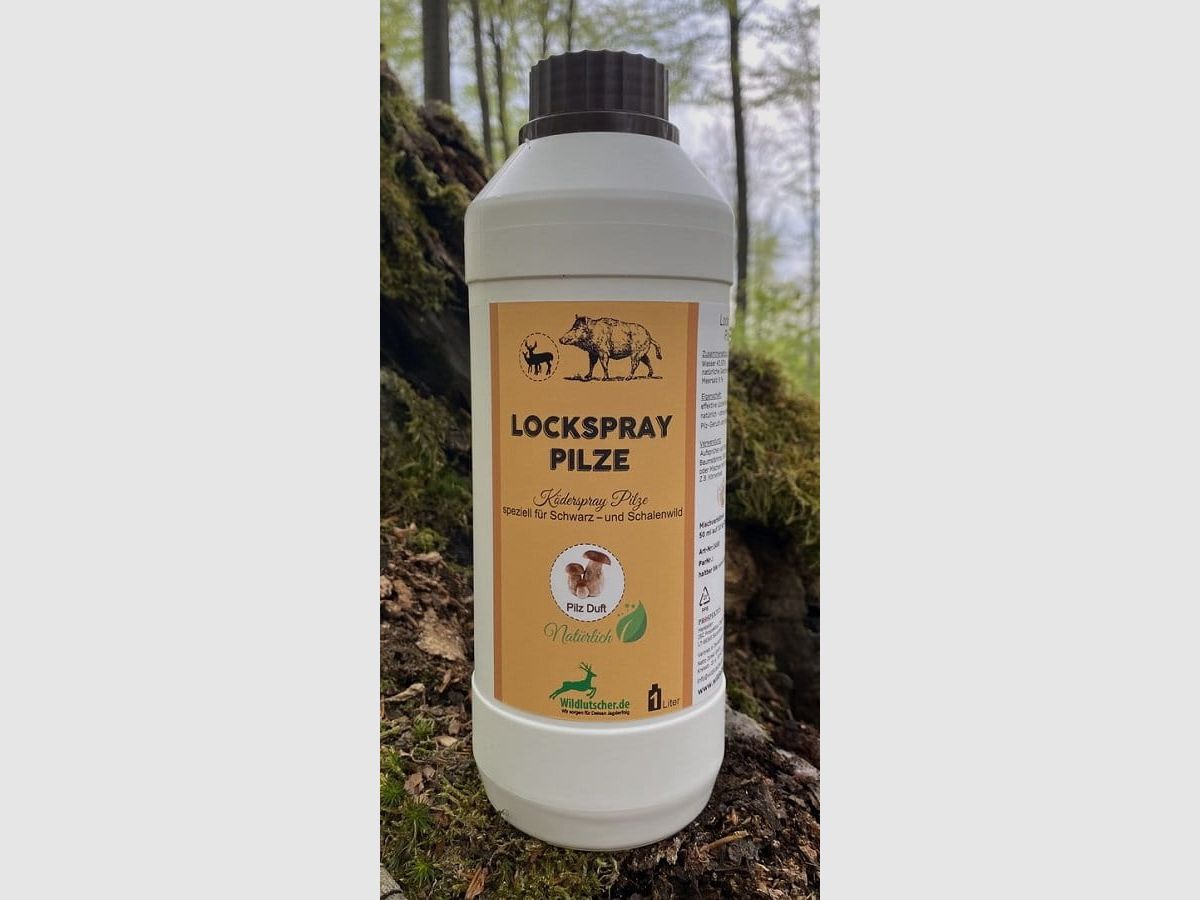 Wildlutscher Flüssigköder Pilz Duft 1 Liter