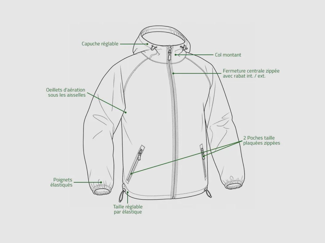 Short waterproof Lightshell jacket in khaki, image 3 of 16