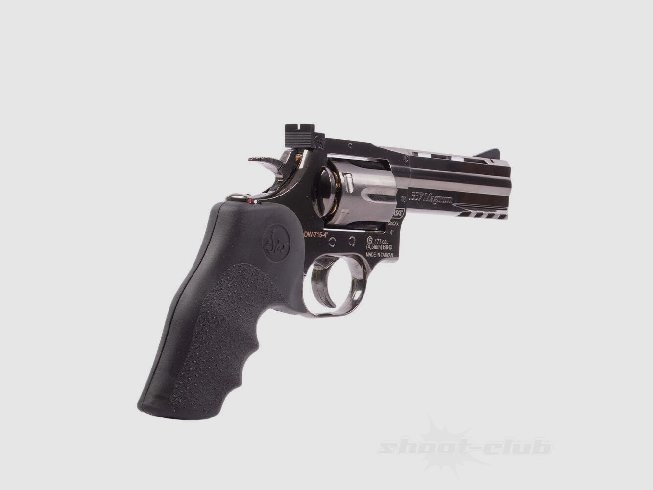 Dan Wesson 715 4 inch CO2 4.5mm BB / Steel Grey