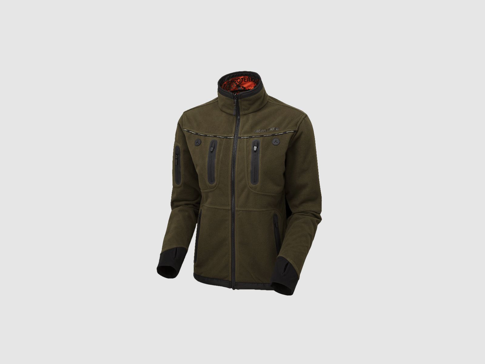SHOOTERKING Softshell Jacke Forest Mist Red