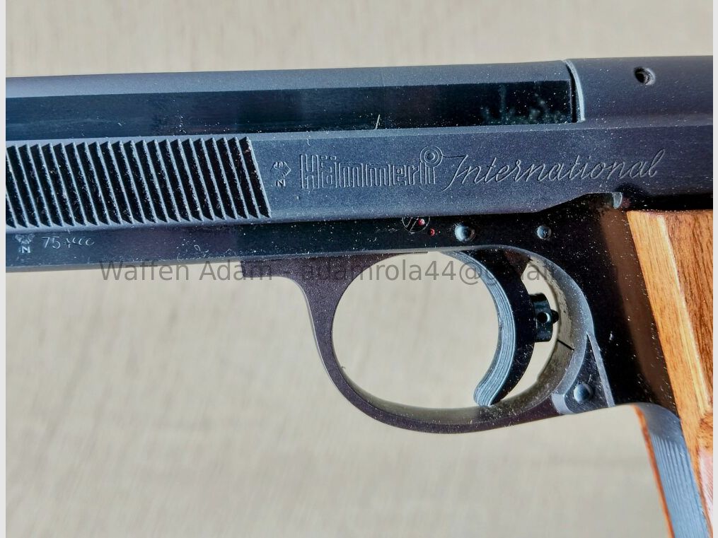 Hämmerli Sportpistole Mod. 208 International