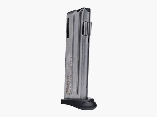 Walther Magazine P22Q with Extension, for P22Q, Cal. .22 LR, 10 Rounds