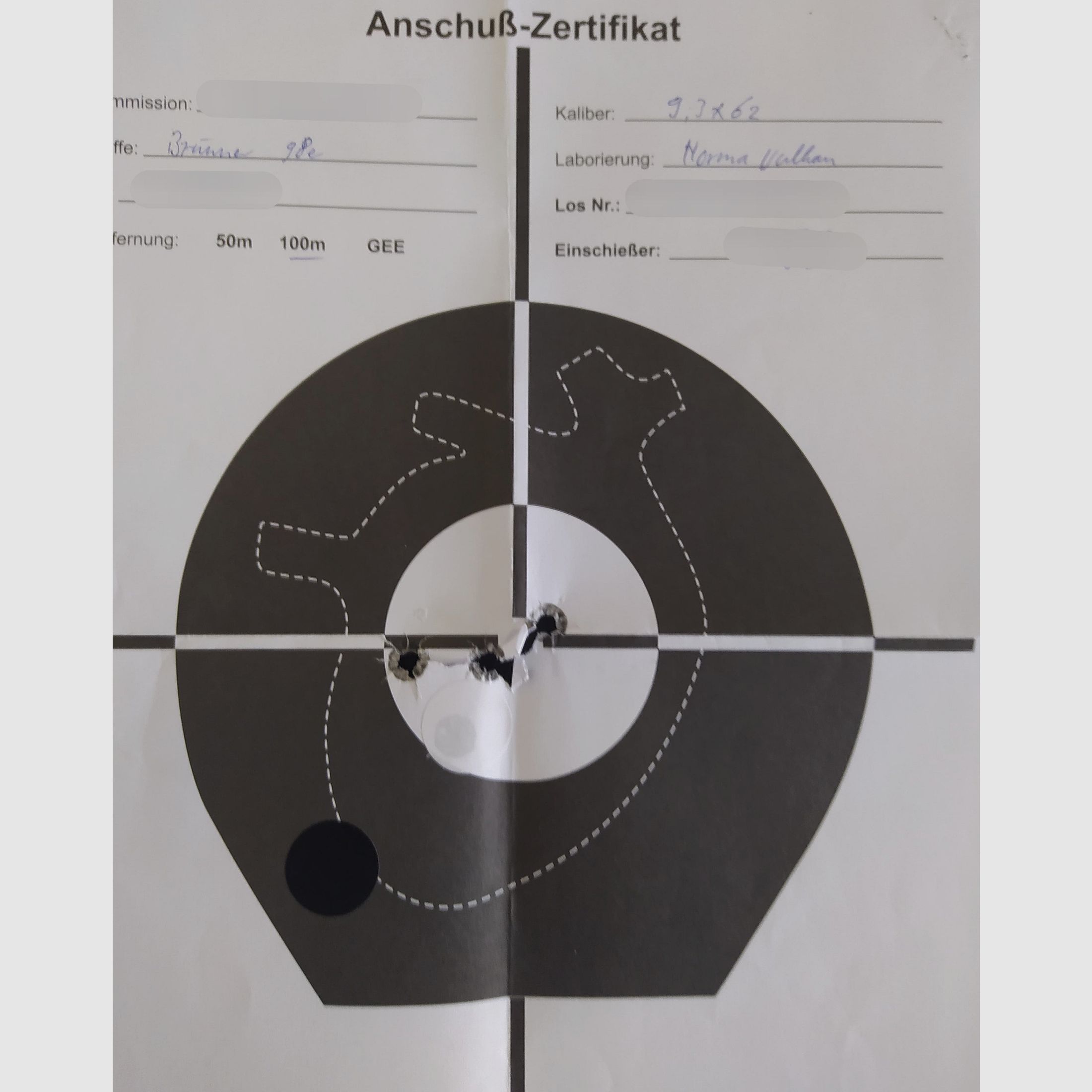 Repeater BRNO (CZ) M98 LUX incl. GPO 4-12x50i
