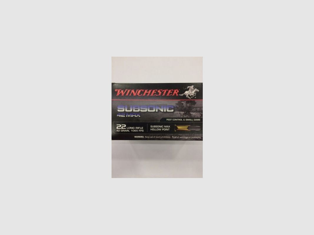 WINCHESTER PATRONEN 22 LR SUBSONIC