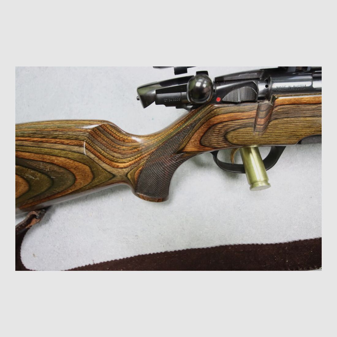 Steyr Mannlicher Jagdmatch SL mit Zielfernrohr