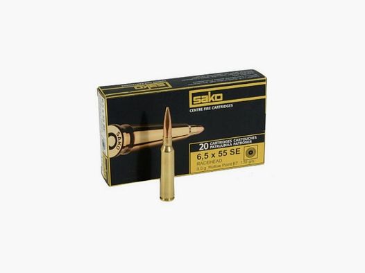 SAKO CARTRIDGES .65 x 55 139 gr