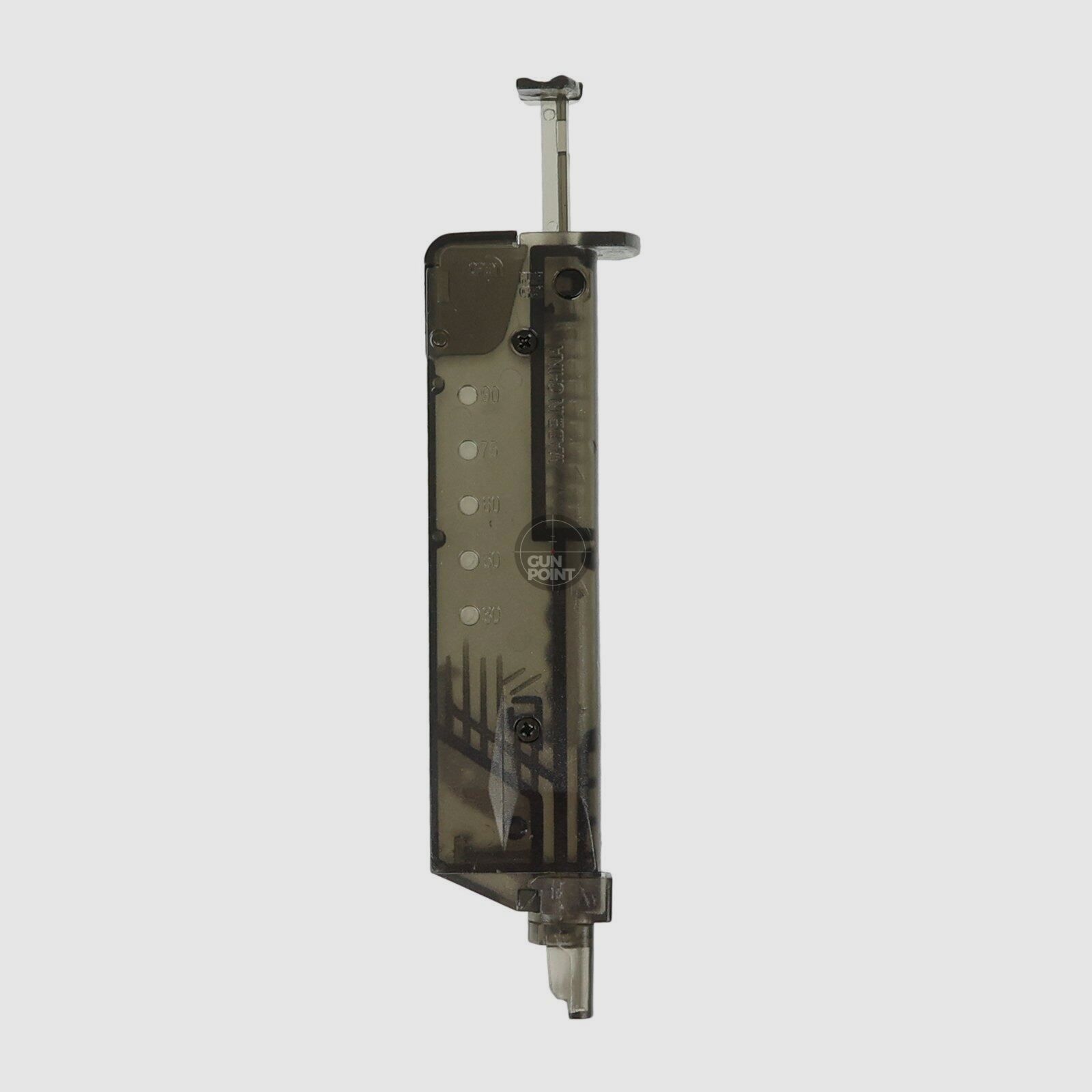 Optacs Speedloader 6mm BB fr 110 BBs schwarz-transparent