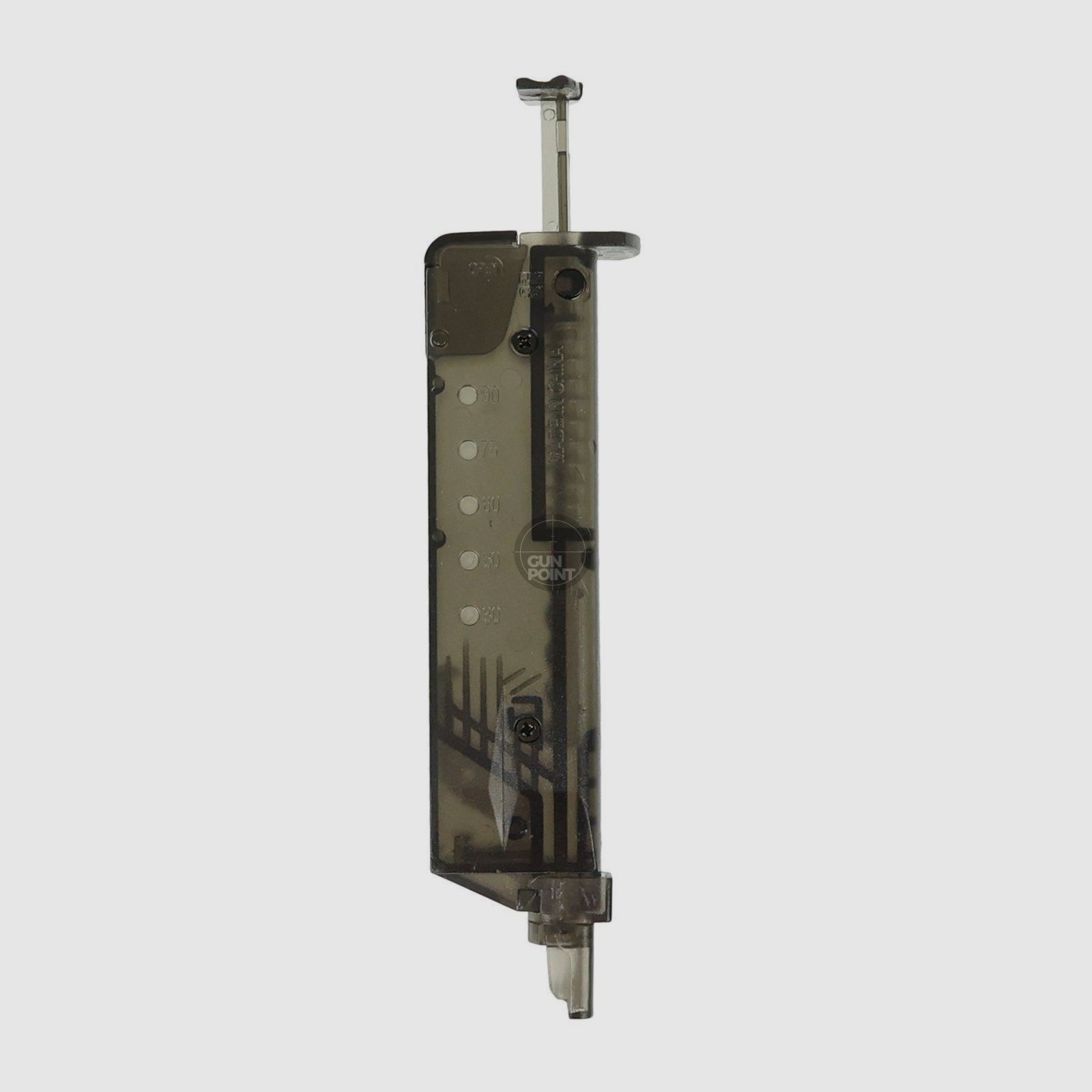 Optacs Speedloader 6mm BB fr 110 BBs schwarz-transparent