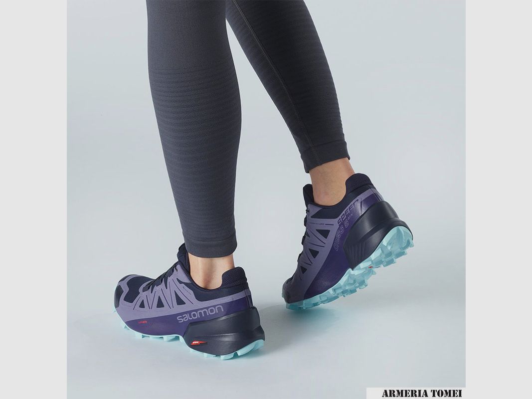 SALOMON – DONNA – SPEEDCROSS 5 GTX W Night Sky / Cadet / Crystal Blue, immagine 6 di 6