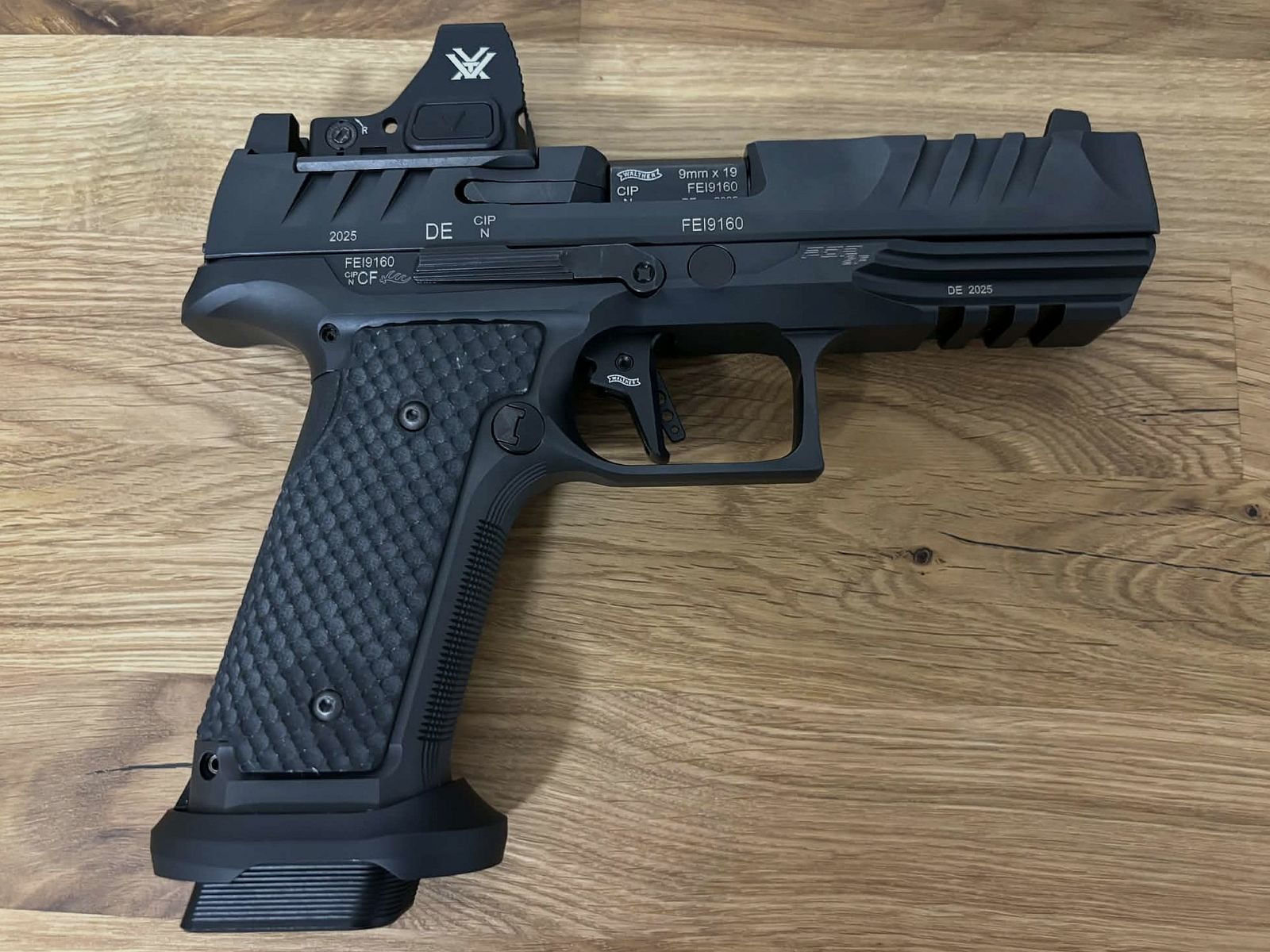 Walther PDP 4,5 SF Steel Frame Dynamic Trigger Paket