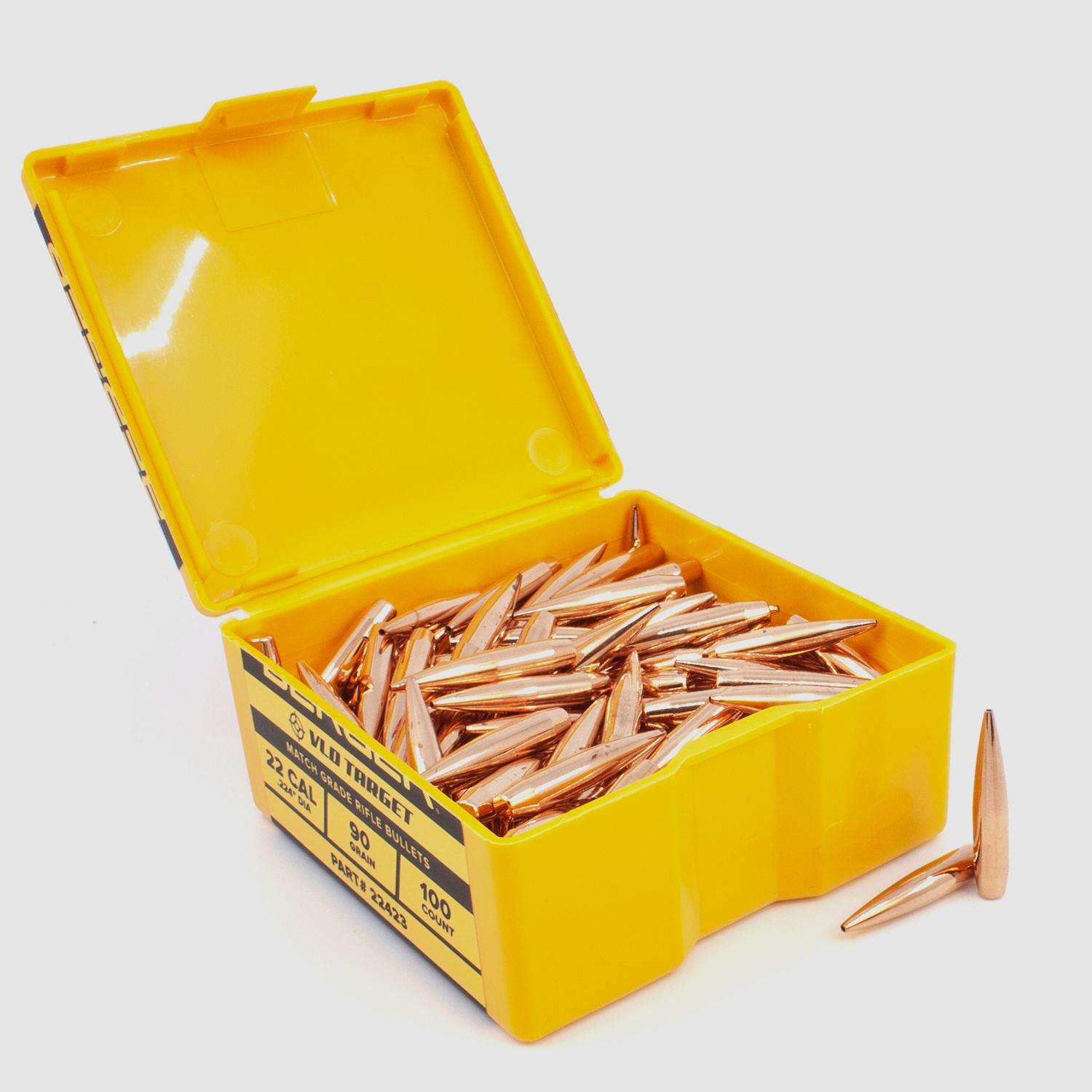 Proiettile Berger .22 VLD Target 90GR 100 Pezzi