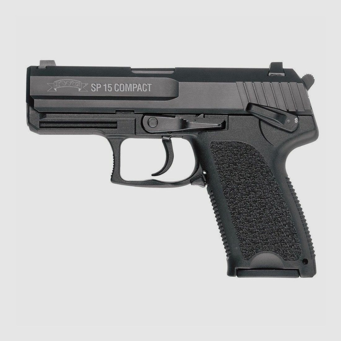 Cuno Melcher IWG SP-15 Compact pistolet à blanc 9mm brunie +