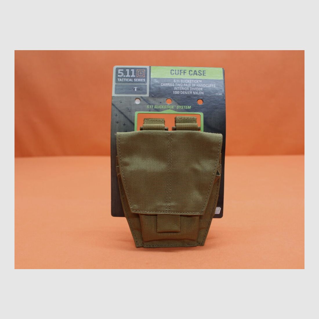 5.11 5.11 Cuff Case (58721) 131 Flat Dark Earth bag for handcuffs, SlickStick system