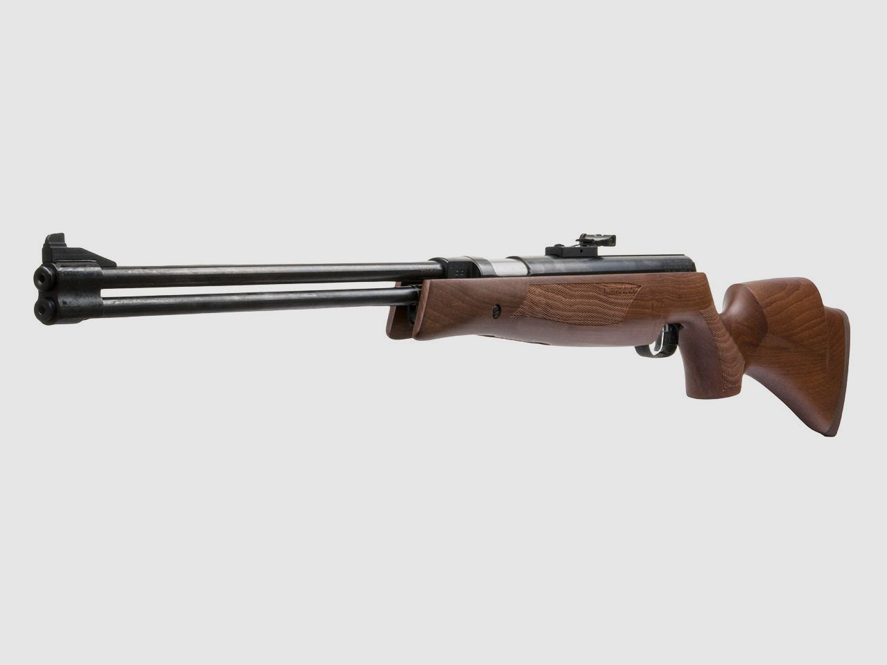 Starrlauf Luftgewehr Weihrauch HW 77 Buchenholzschaft Kaliber 5,5 mm (P18)