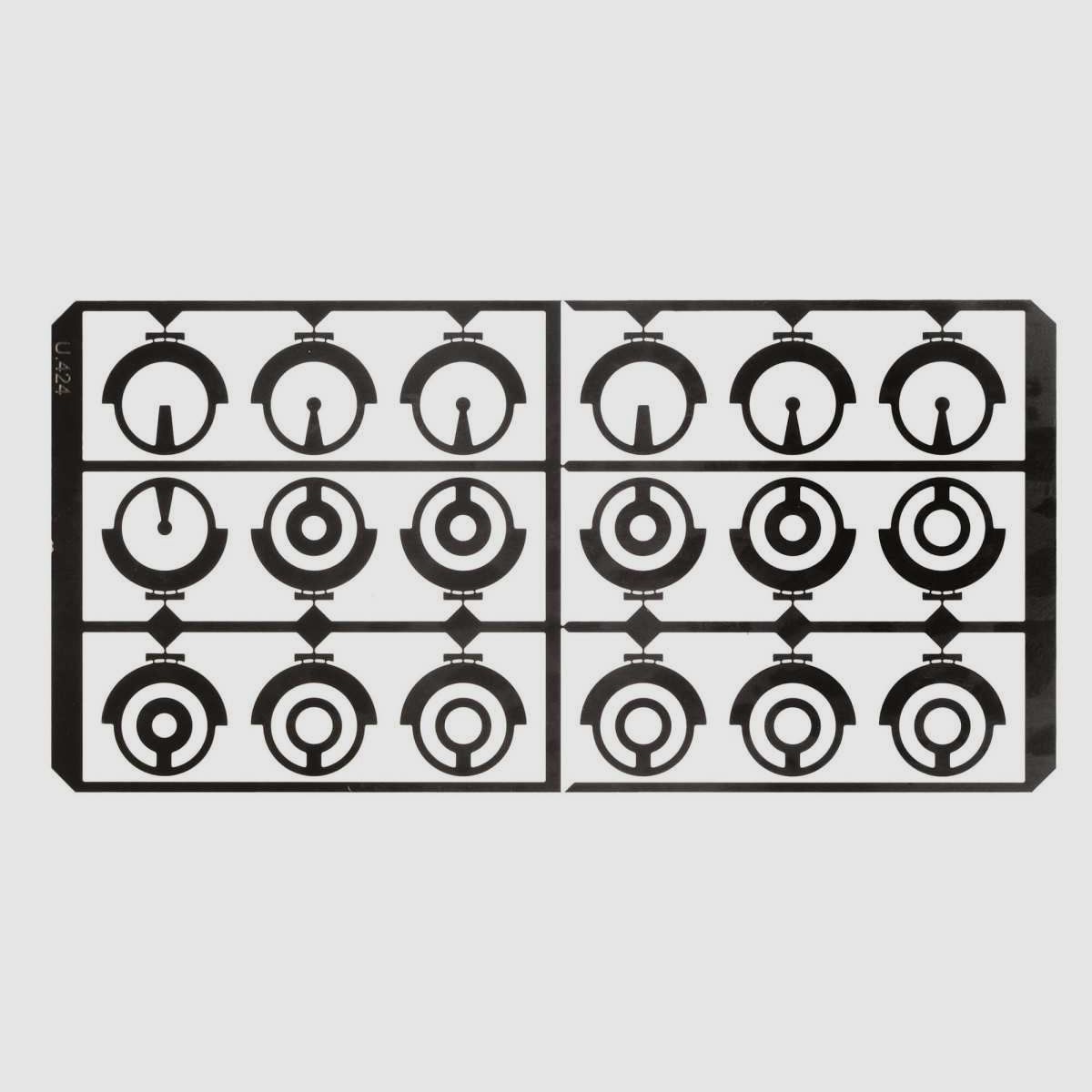 Kit with 18 interchangeable inserts
