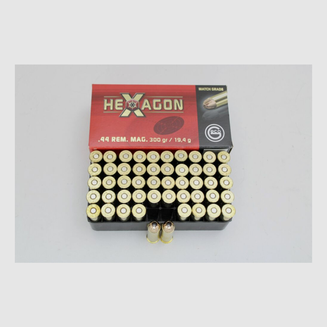 Geco .44 Mag HEXAGON 300gr. 19.4 grams - .44 Rem Magnum