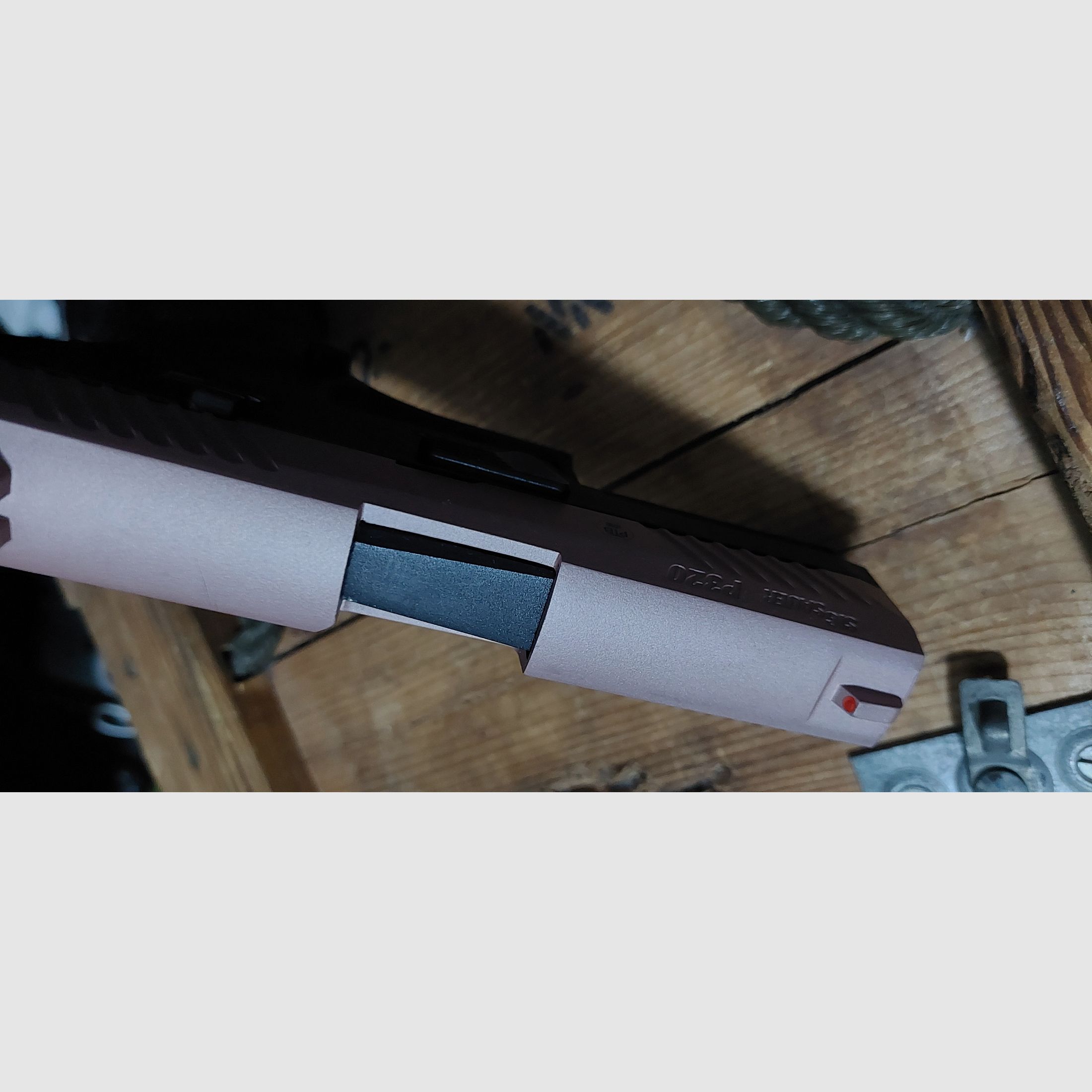 SigSauer P320 "Rosegold" 9 mm P.A.K (PTB 1038) Roségold keine Glock Walther Heckler RG