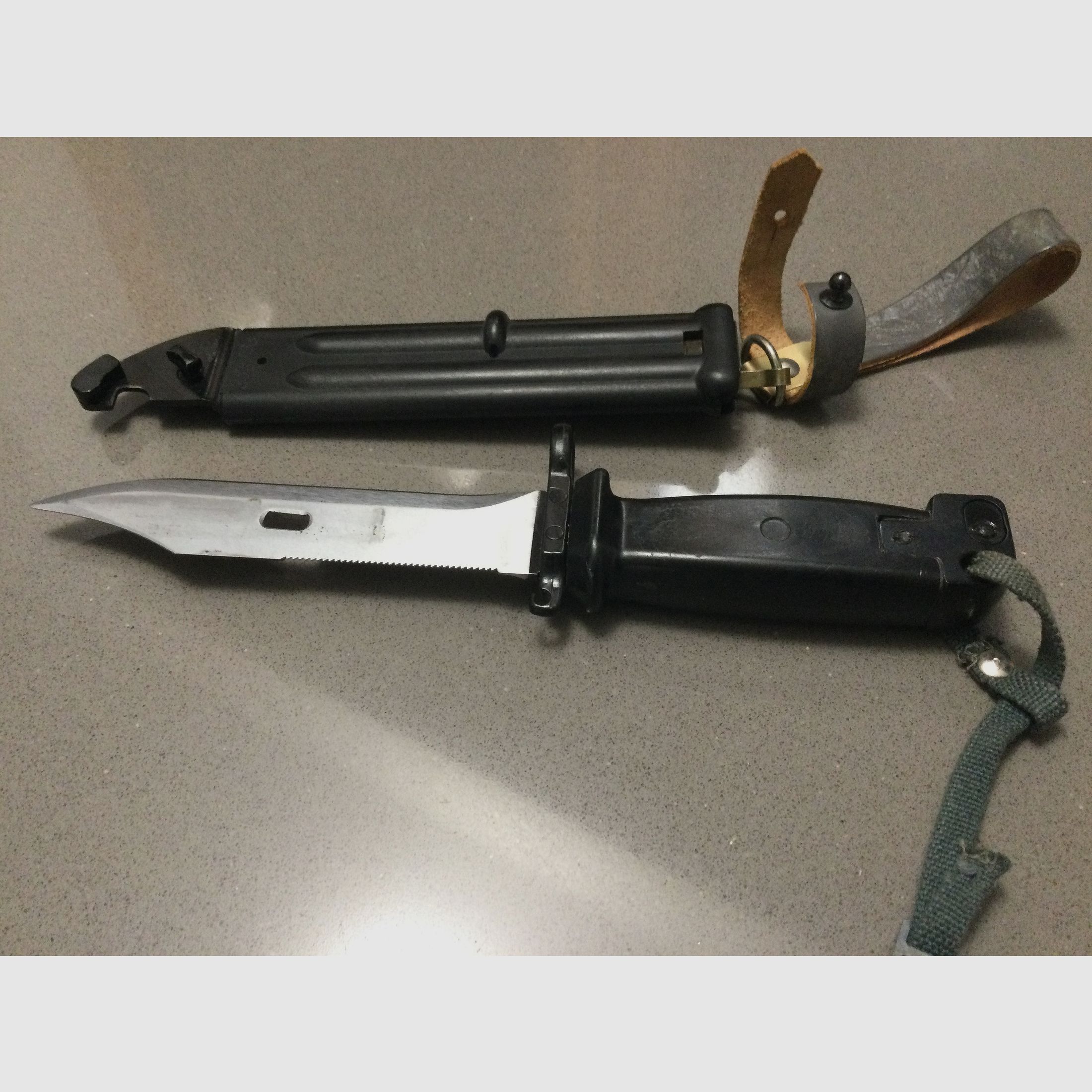 Dolch, Messer, Bayonet AK 47, schöne Erhaltung, Sammler