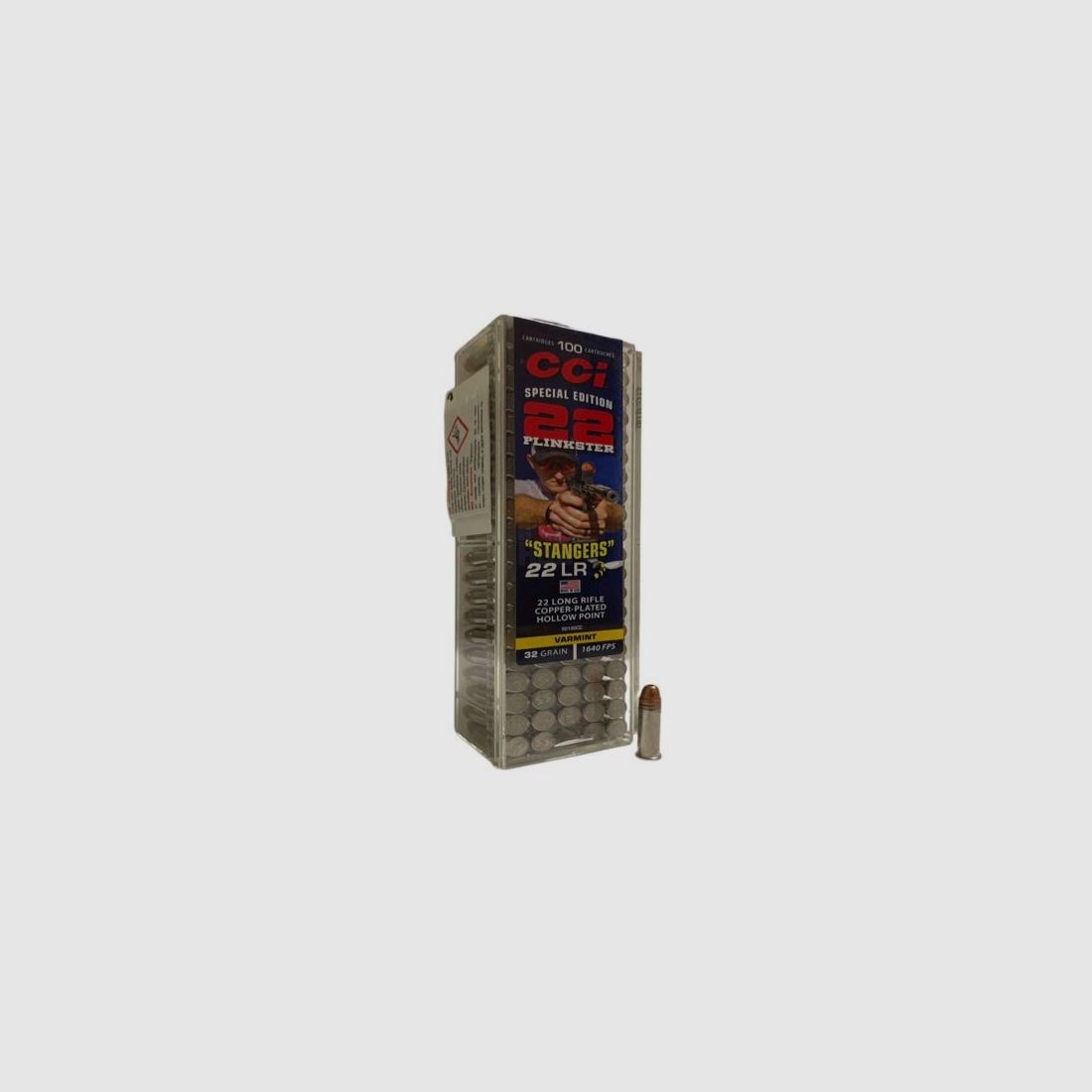 Amunicja CCI 22 LR Stinger HP 2,07g/32gr