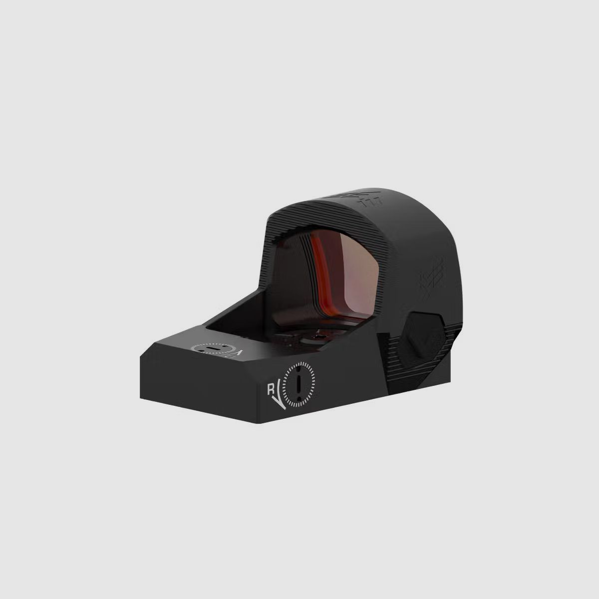 Swampfox Liberty II 1x24 RMR Reflexvisier - 4-in-1 Multi-Reticle, rot