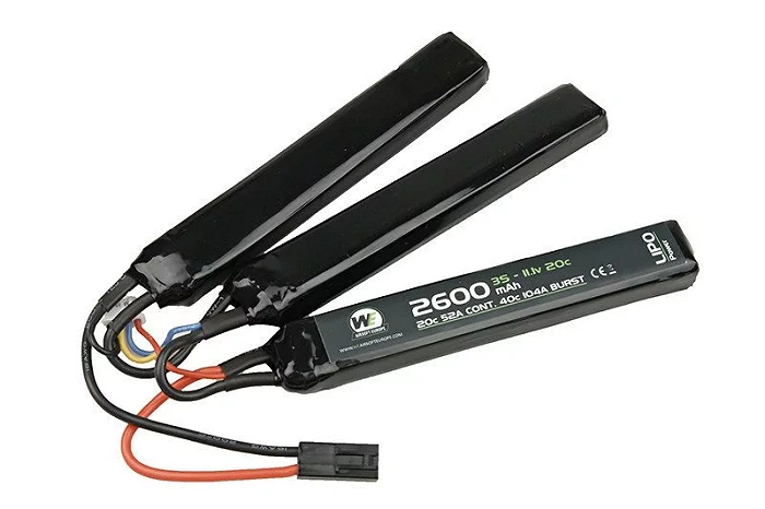 LiPo-Akku 2600 mAh 11,1 V 20C – dreiteilig, Bild 1 von 4