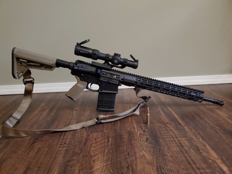 Vortex Optics Strike Eagle 1-6x24 AR-BDC3 SFP für Jagd, Zielschießen