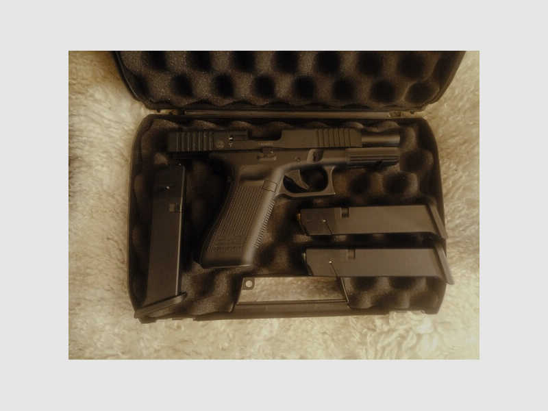 Glock 17 Gen 5 + Koffer + 2 Magazine + Magazinholster und ausschließlich Glock 17