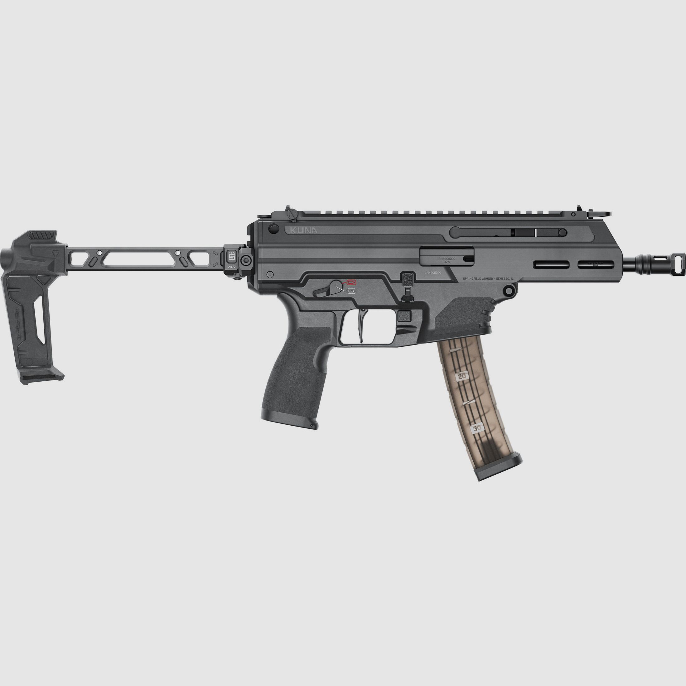 Springfield Armory Kuna, Strike Industries FSA, Bild 5 von 13