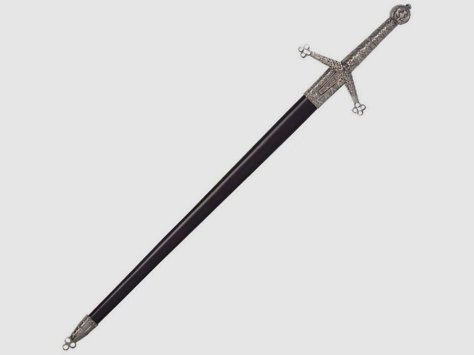 Kurzschwert Claymore mit Scheide