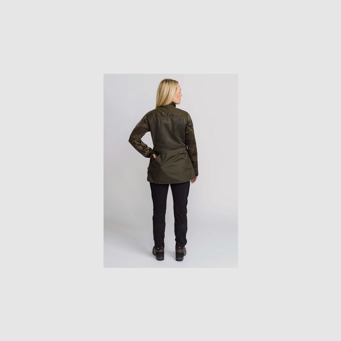 Pinewood Cadley Shooting Vest Damen Mossgreen