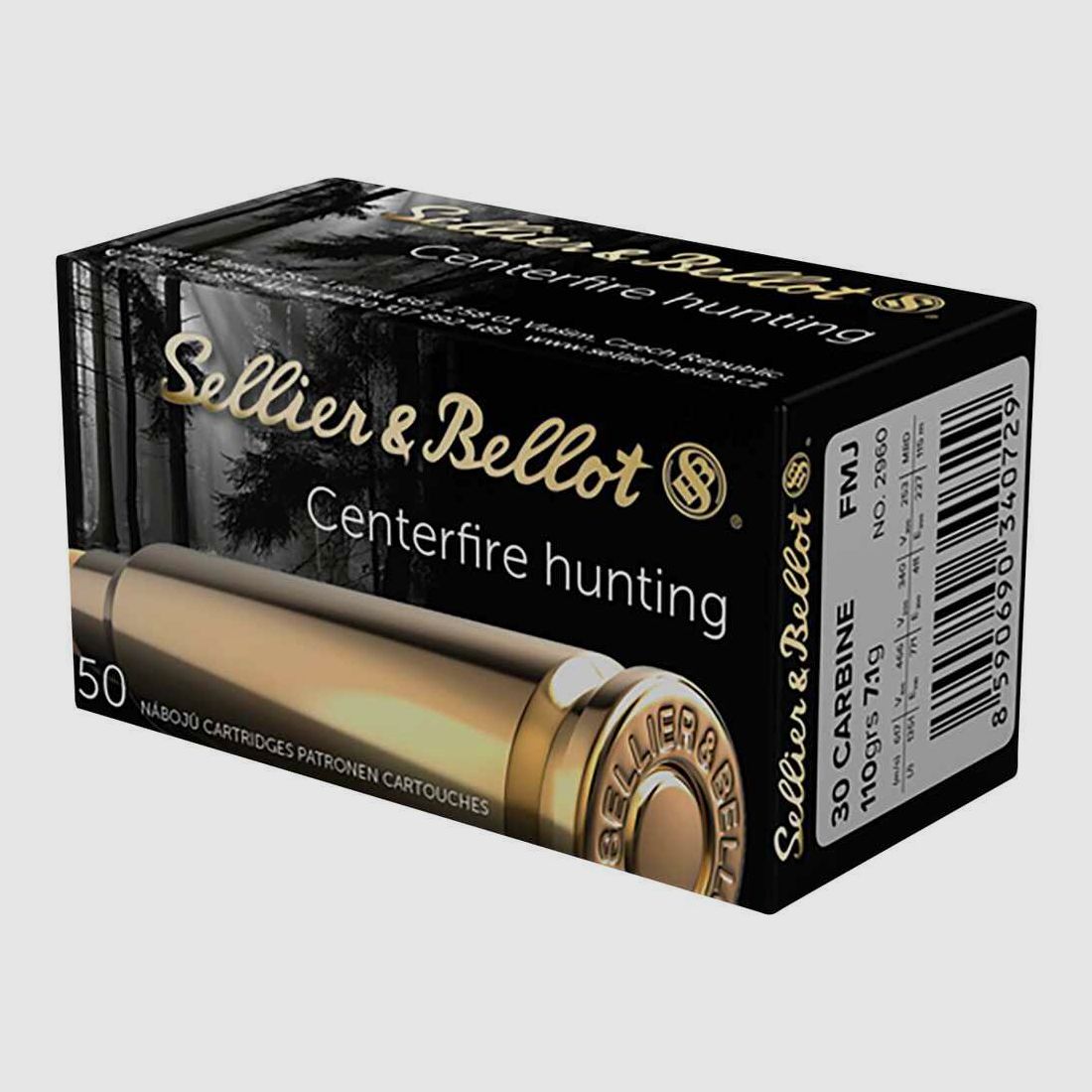 Sellier & Bellot .30 Carabine Vollmantel, Kaliber