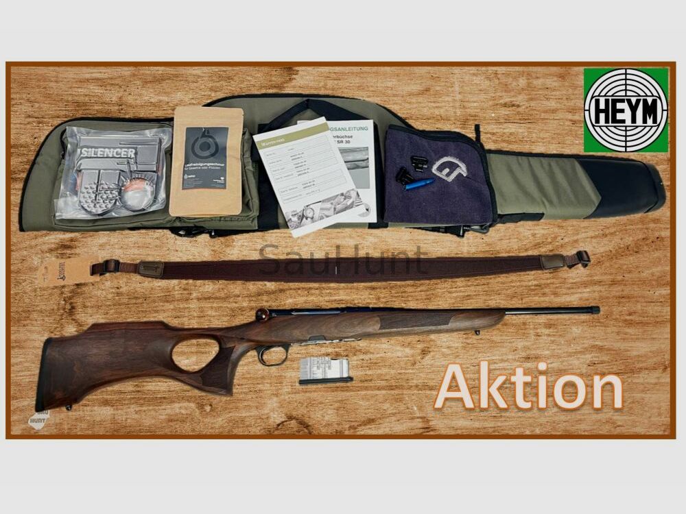 HEYM SR30 Ranger-X mit 45cm Lauf - Einzelwaffe mit viel Zubehör SOFORT VERFÜGBAR