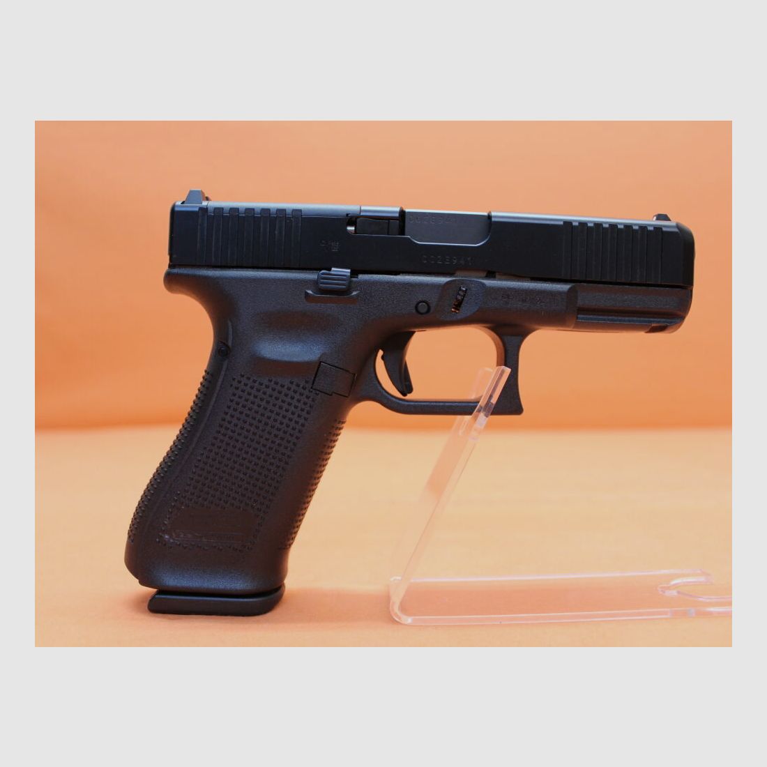 Glock Ha.Pistol 9mmLuger Glock45 Gen5 (MOS) 102mm barrel Modular Optic System for Red Dot Sight (9mmPara)
