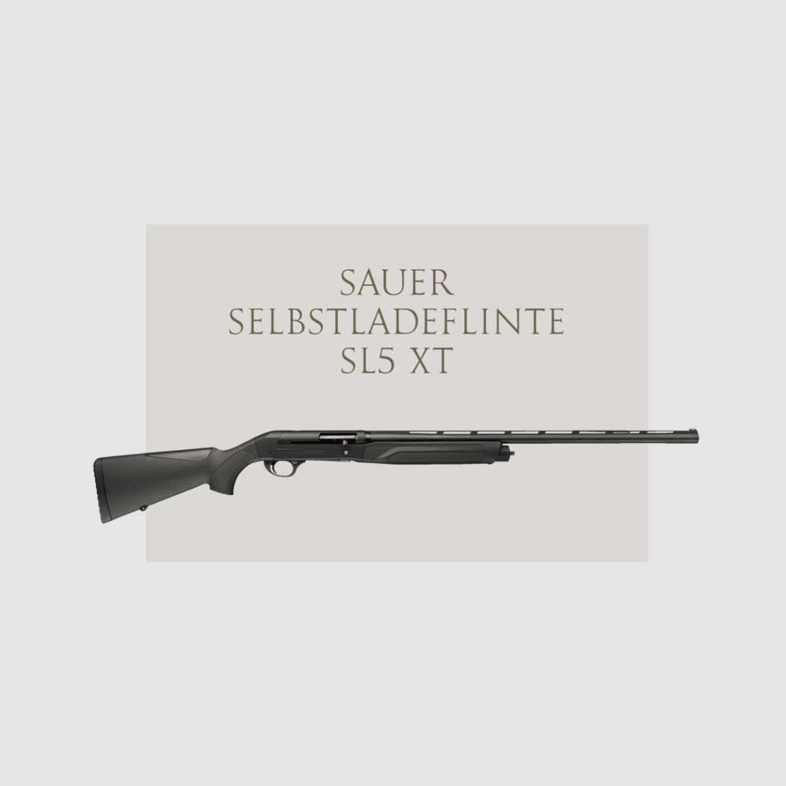 J.P. Sauer & Sohn escopeta semiautomática SL5 XT 700/760 mm cal. 12/76, 2+1