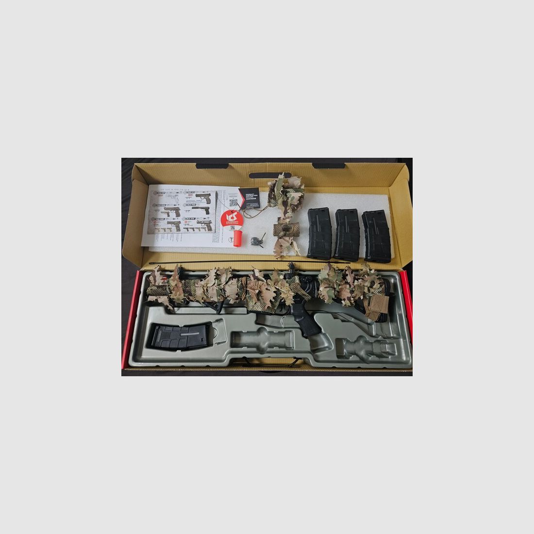 !SONDERPREIS! Begadi ICS SIRIUS "FALCON" GEN.2 S-AEG mit Zubehör