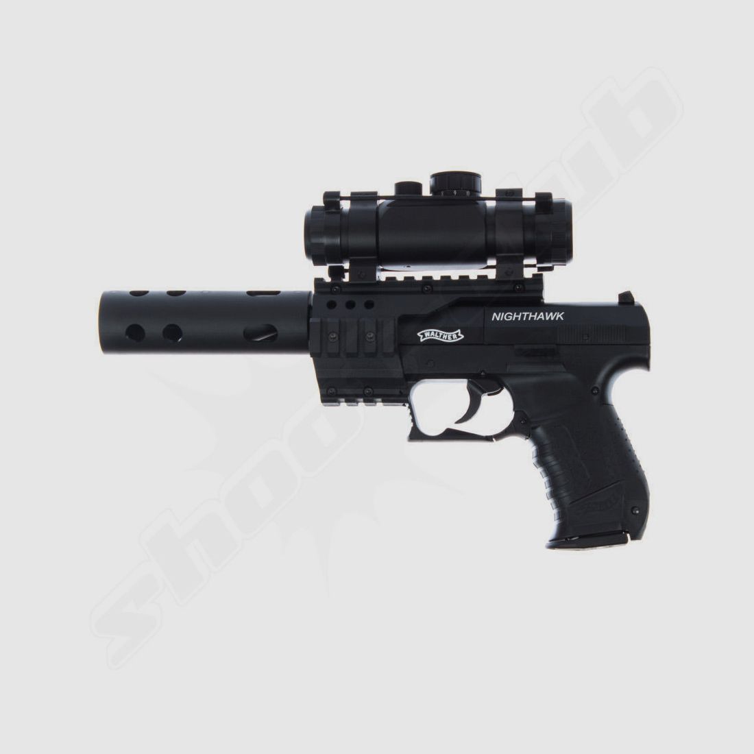 Walther Night Hawk black - 4,5 mm Diabolos - max. 3,5J