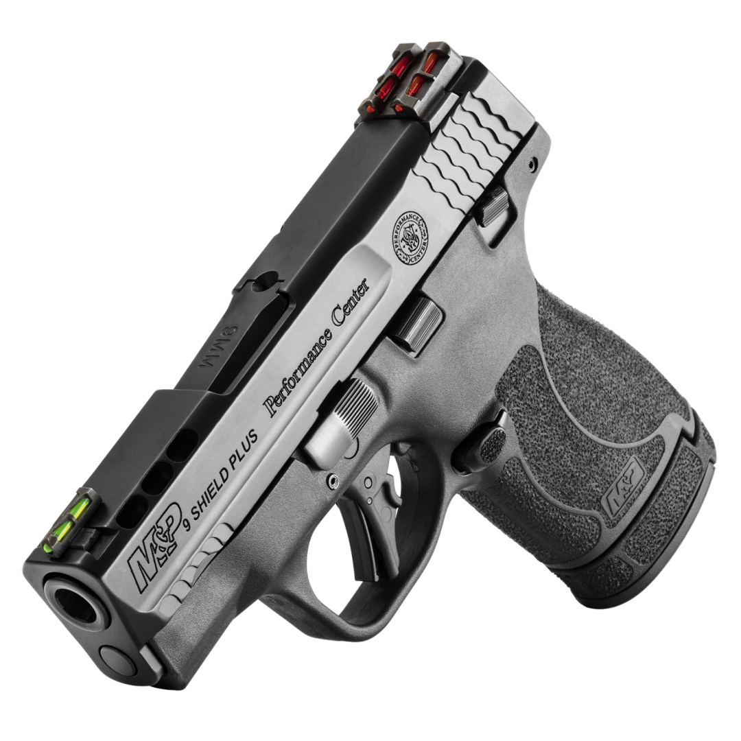 Smith & Wesson M&P9 SHIELD PLUS FIBER OPTIC, image 5 sur 6