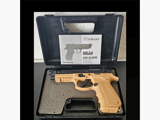 Zoraki MOD 918 Cal. 9mm P.A.K. - Top Carefree Package