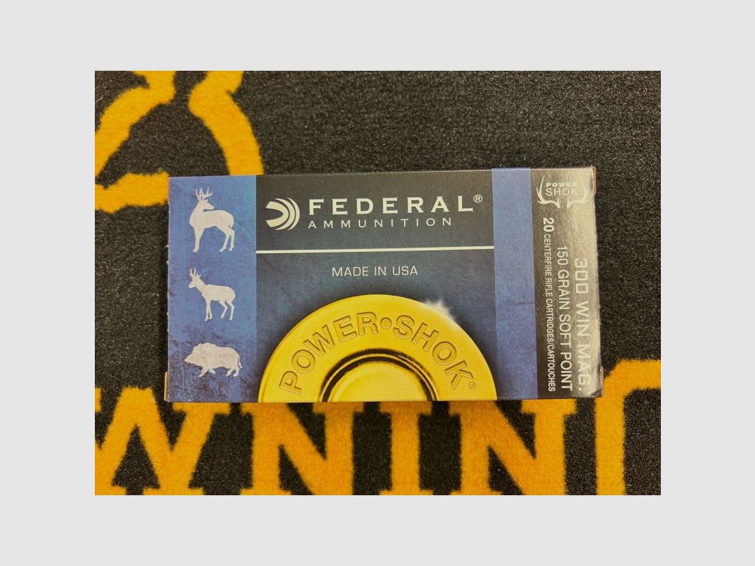 Federal 300 win mag SP 150 gr, Bild 1 von 3