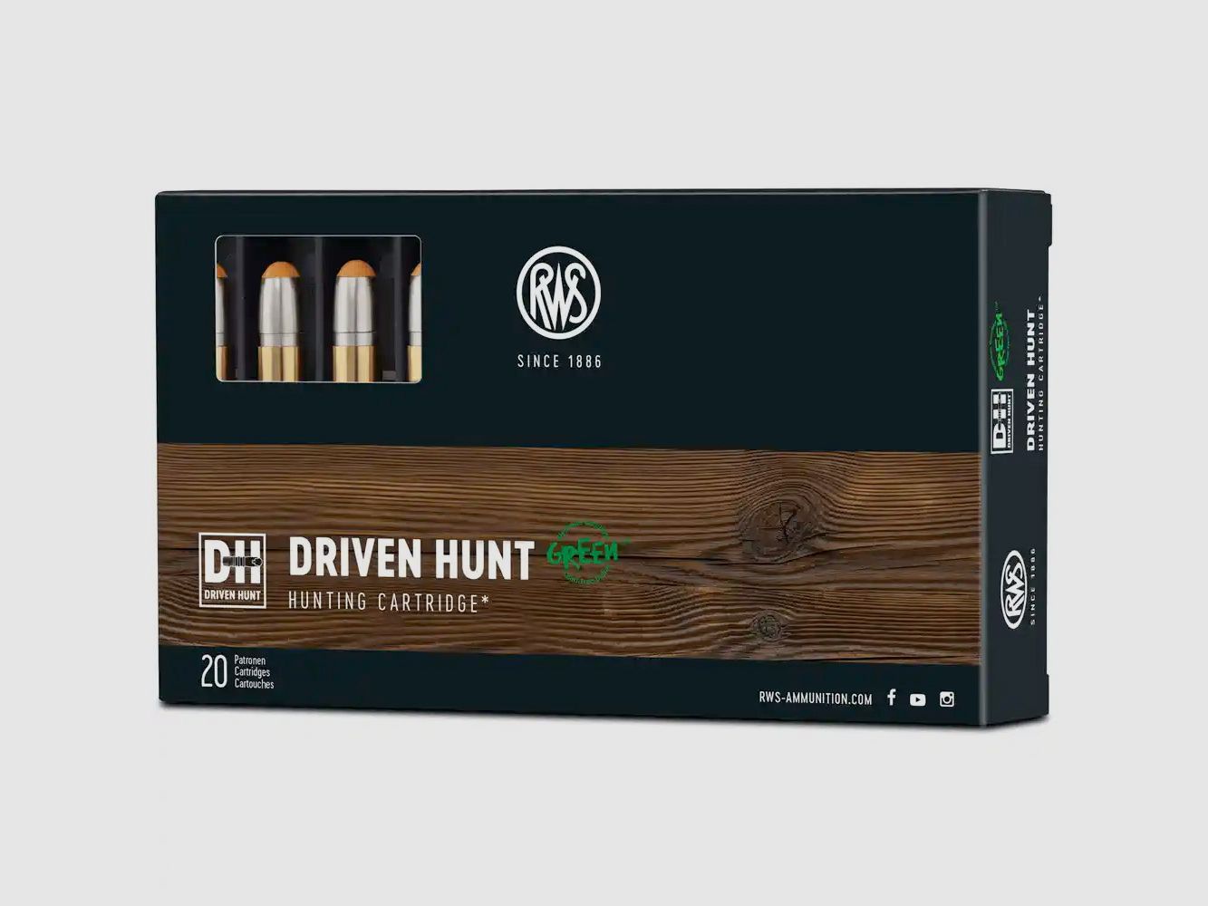 RWS Driven Hunt 10,7g - 165gr .308Win