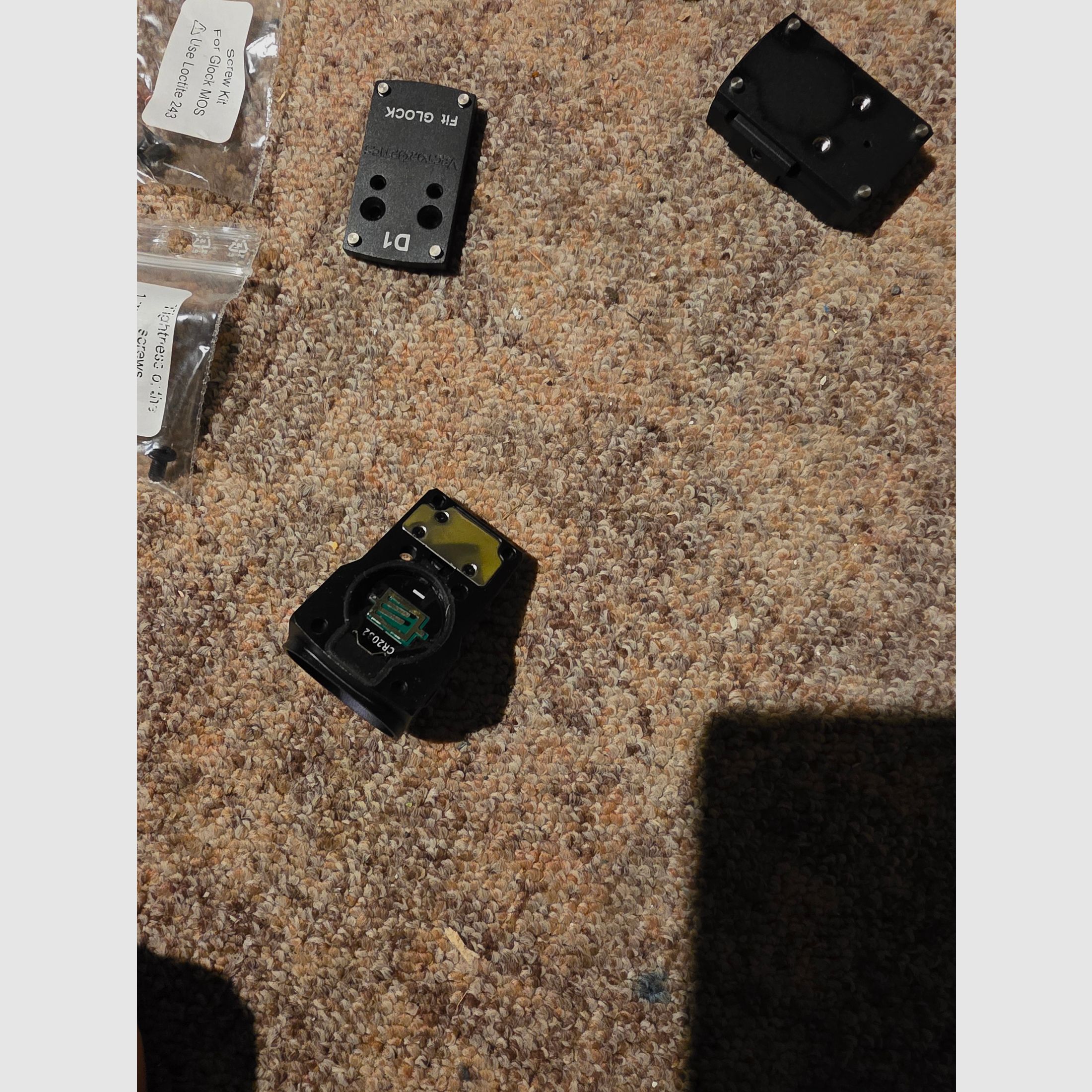 VECTOR OPTICS Red Dot Sight Set 3 MOA for Glock Pistol Red Dot Sight Reflex Sight 1x20x28 Red Dot Frenzy X