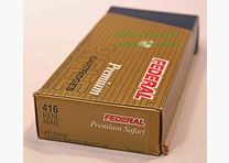 Federal / USA Rifle Cartridges Premium Safari .416 Rem Mag
