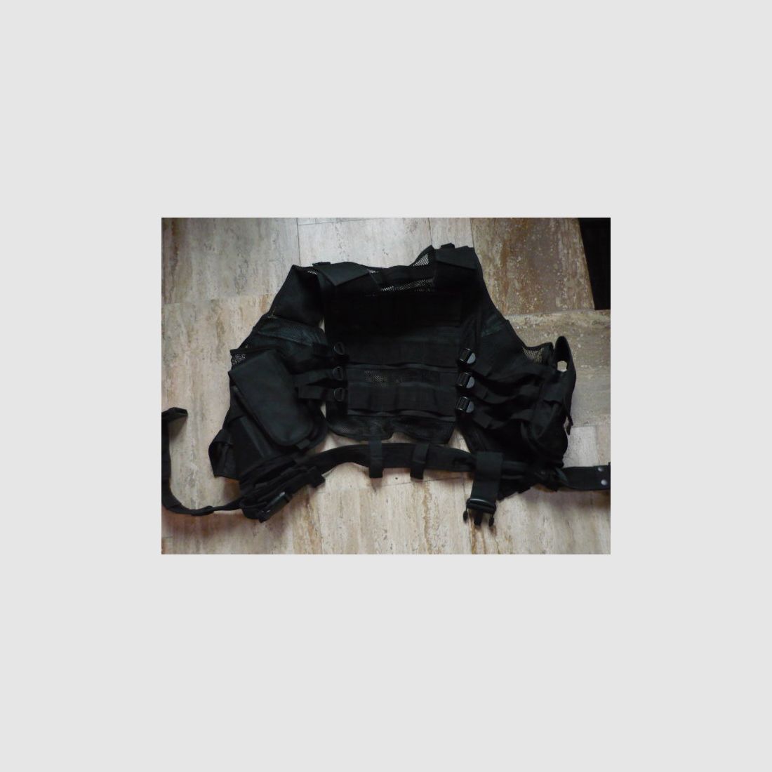 Chaleco militar de Combat Zone como nuevo Paintball Softair