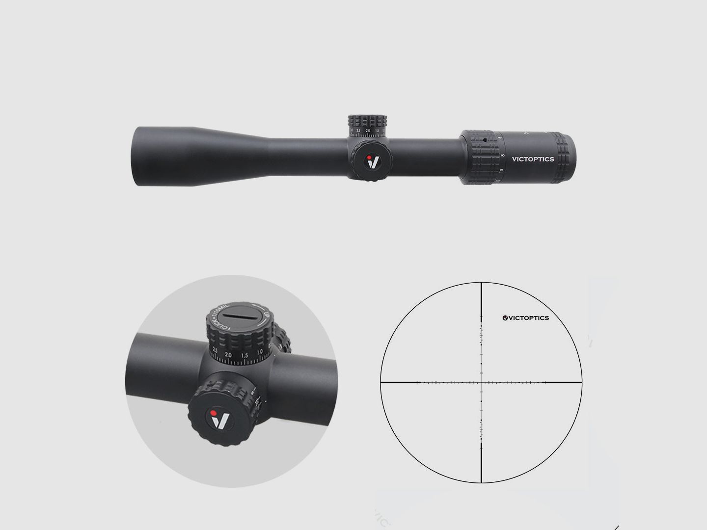 Victoptics OPSL31 S4 3-12×40 – 21mm Picatinny/Weaver