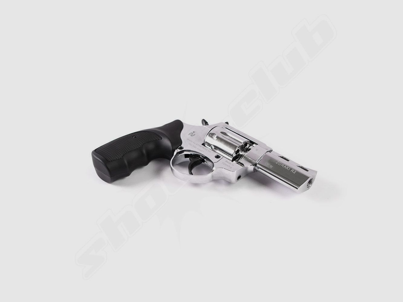 Zoraki R2 Schreckschussrevolver 3 Zoll Chrom 9mm R.K. - Set