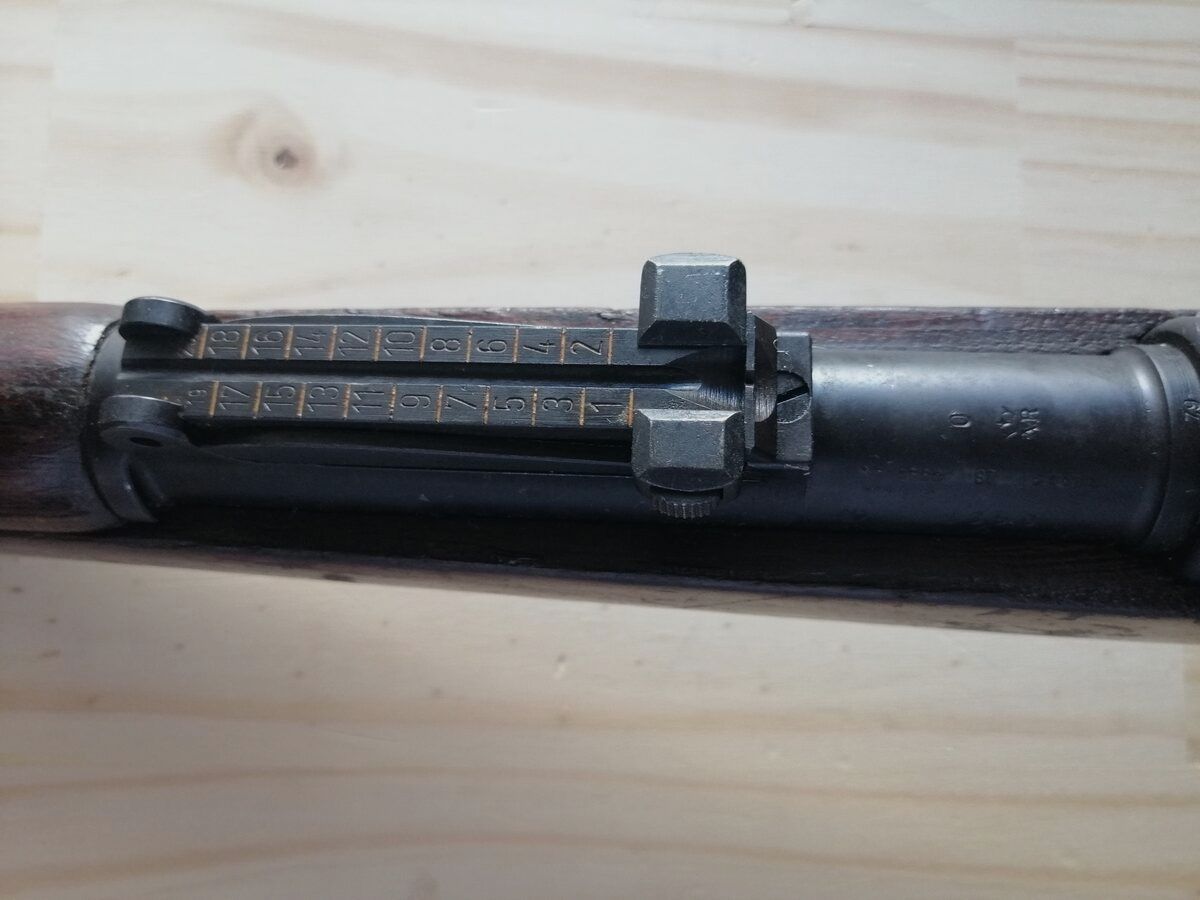 K98 Geweer – zeldzame Fabricage BSW 1937 (Gustloff) – Waarschijnlijk Sovjet-inname – opnieuw gekamerd 8x60S – BE, afbeelding 11 van 14
