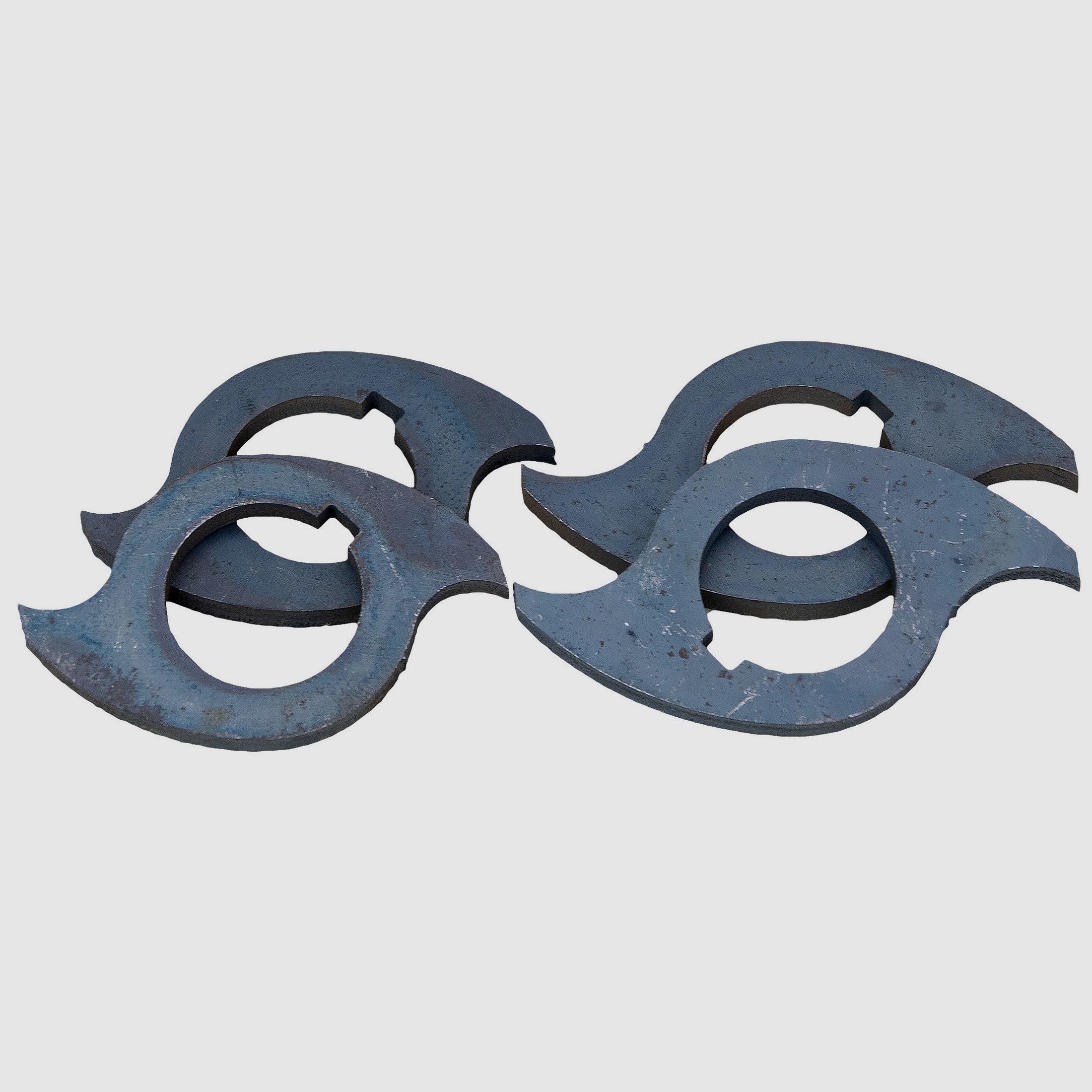 Juego de cuchillos de repuesto Eder para fresadoras de escarabajos de corteza