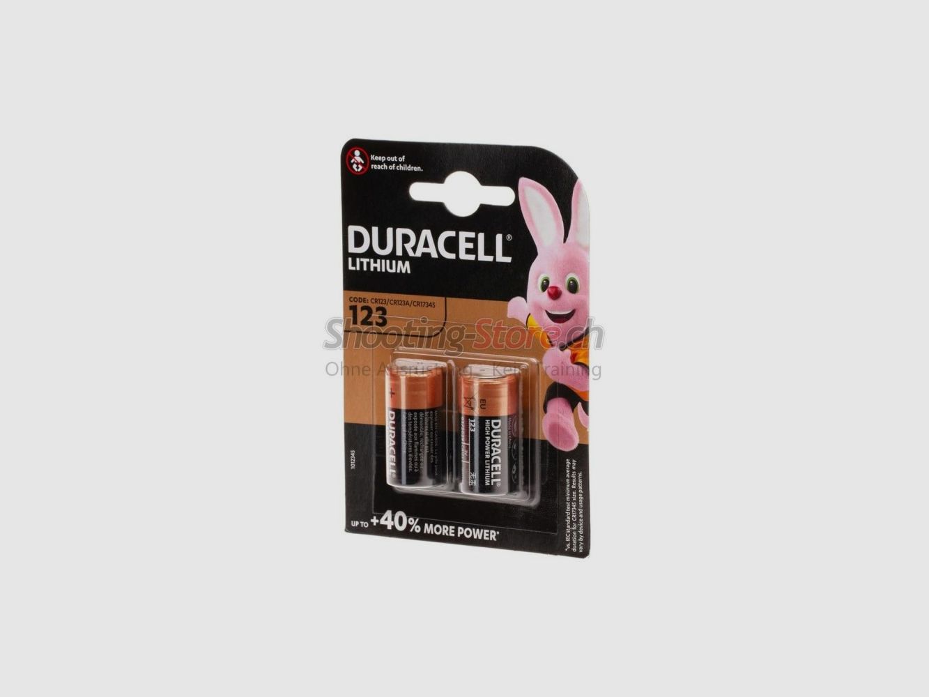 Duracell CR123 2pcs