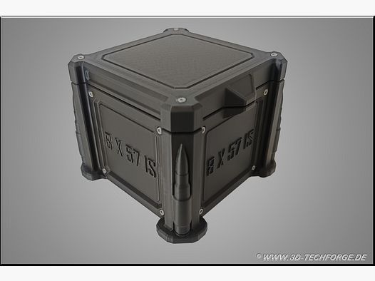 Premium Präzisions-Munitionsbox , Ammobox –8 X 57 IS